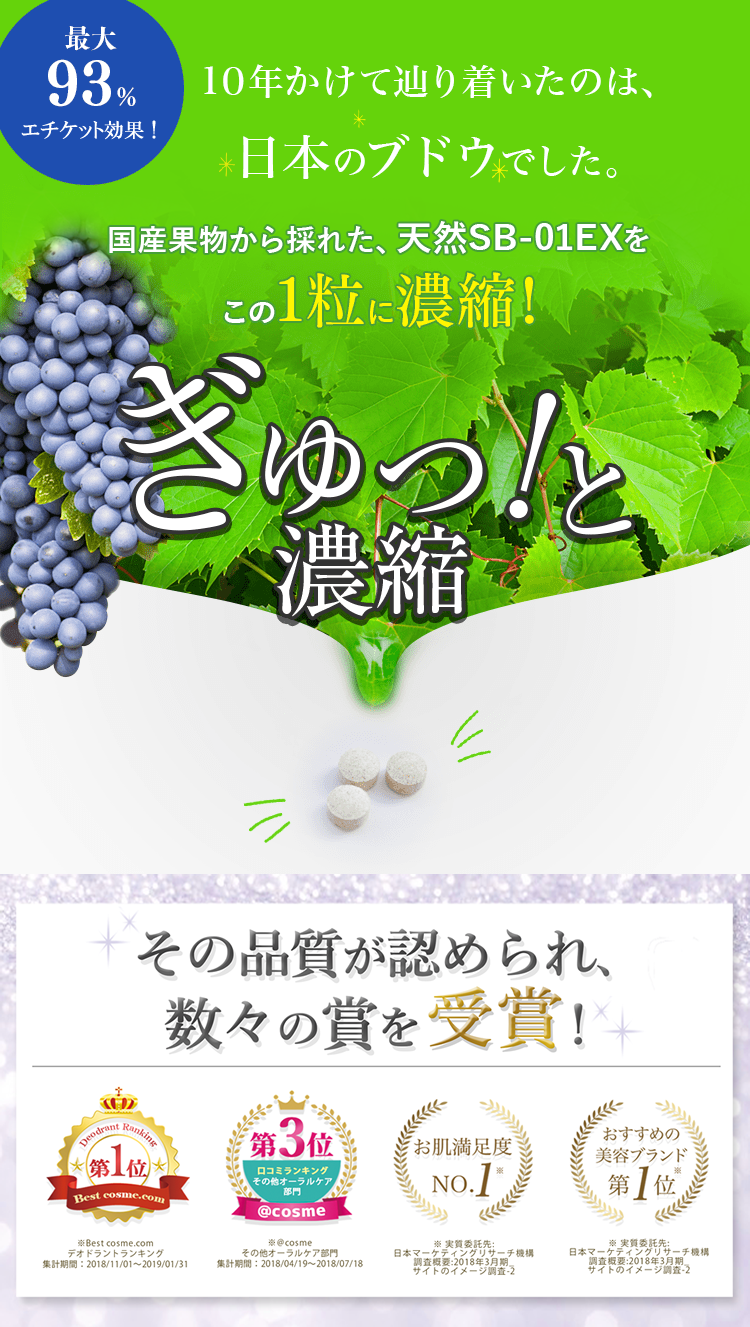 どんなニオイも元から分解!